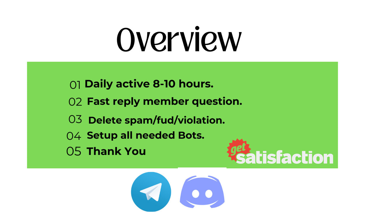 Be your telegram group admin or moderator in crypto by Zapierexpert | Fiverr