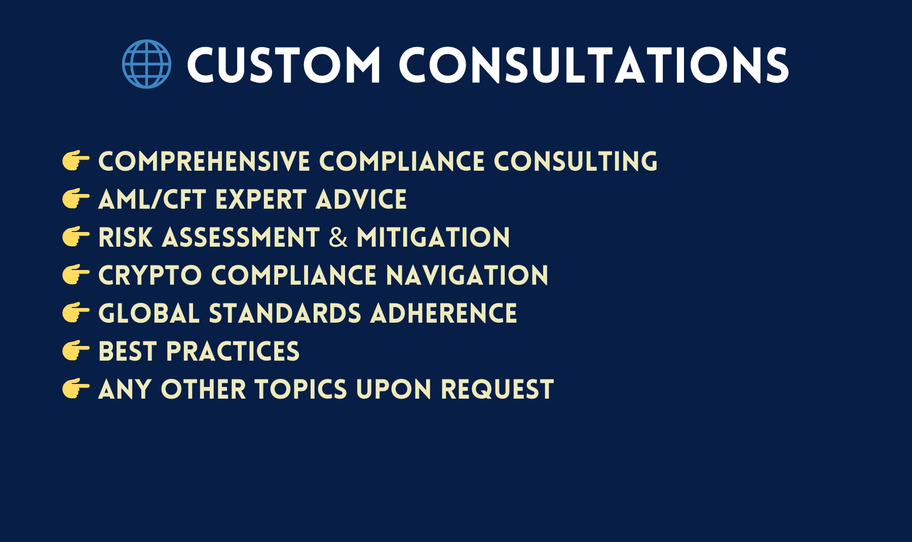 Consult you on any topic of compliance, aml, crypto, risk management by  Karolinamaciule | Fiverr