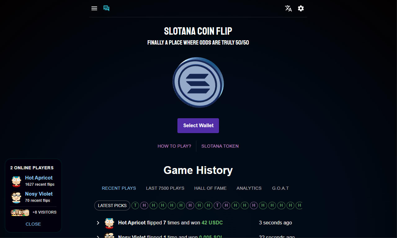 Create web3 crypto game like coin flip, crash, dice, spin, raffle, p2e on  solana by Jovanstojkedev | Fiverr