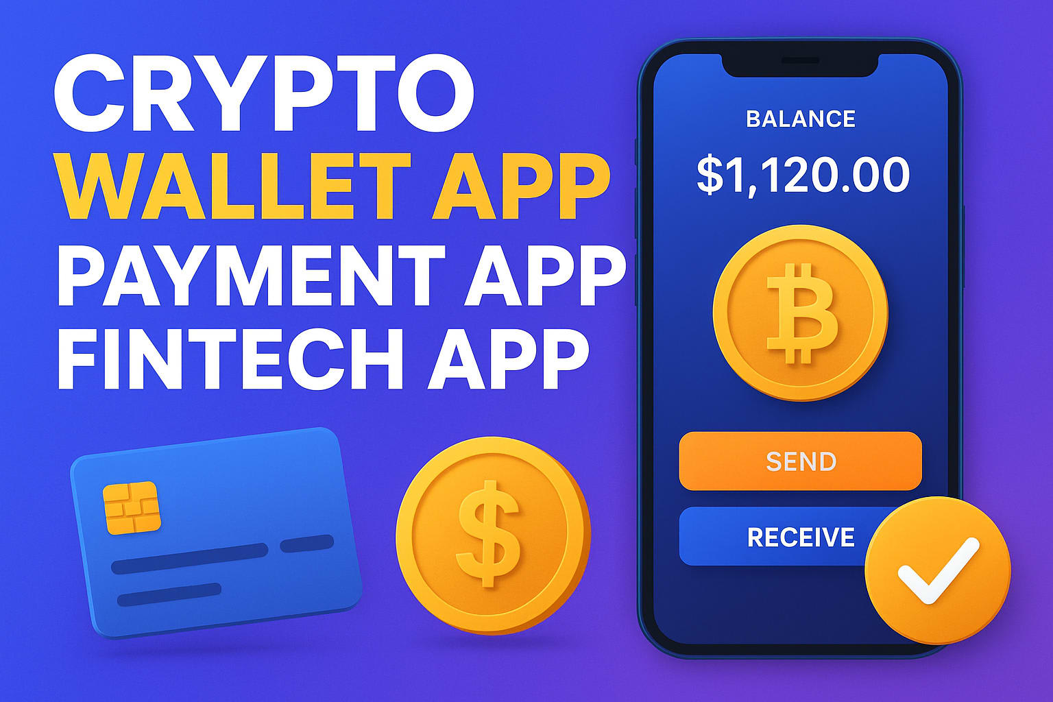 Develop fintech app payment app crypto wallet app blockchain trading app,  crypto by Queen_pro212 | Fiverr