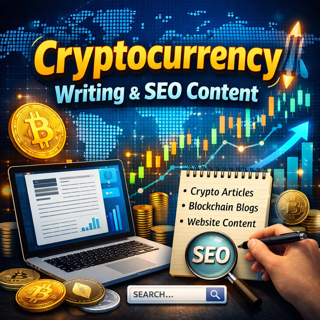 Create blockchain articles for blogs and websites by Cephaemmanuel | Fiverr