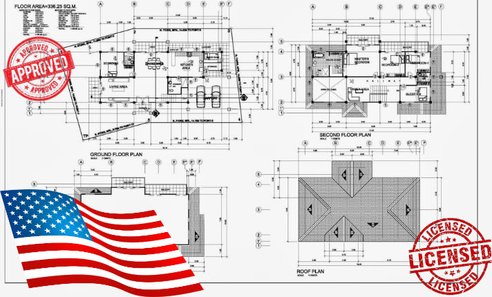 PE Stamped MEP Engineering Plans