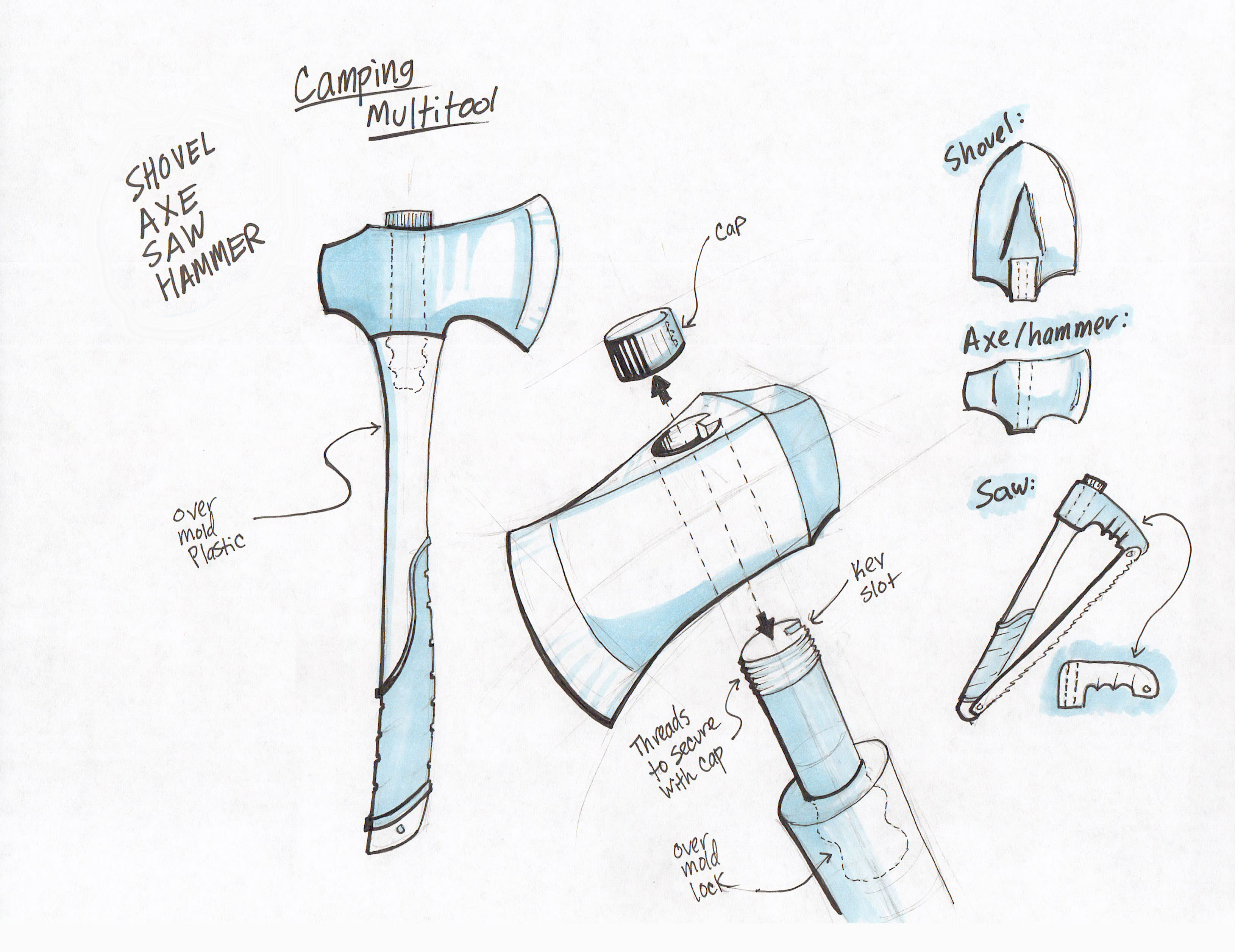 2d industrial design sketching by Chelseayoung Fiverr