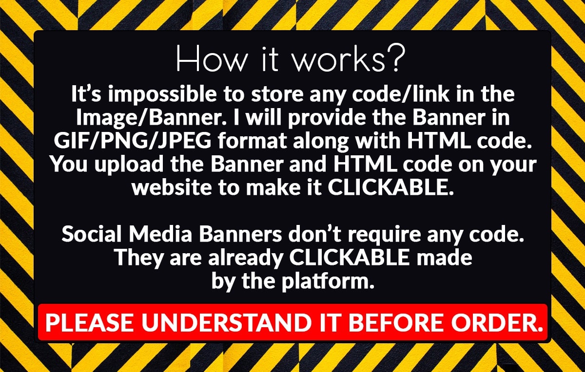 Design Unique Clickable Banner Ads By Drhabib