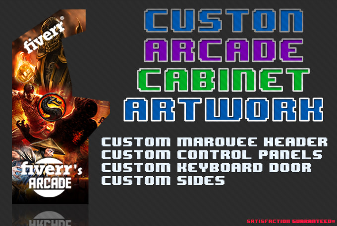 Make A Awesome Custom Arcade Cabinet Artwork By Exeiviers