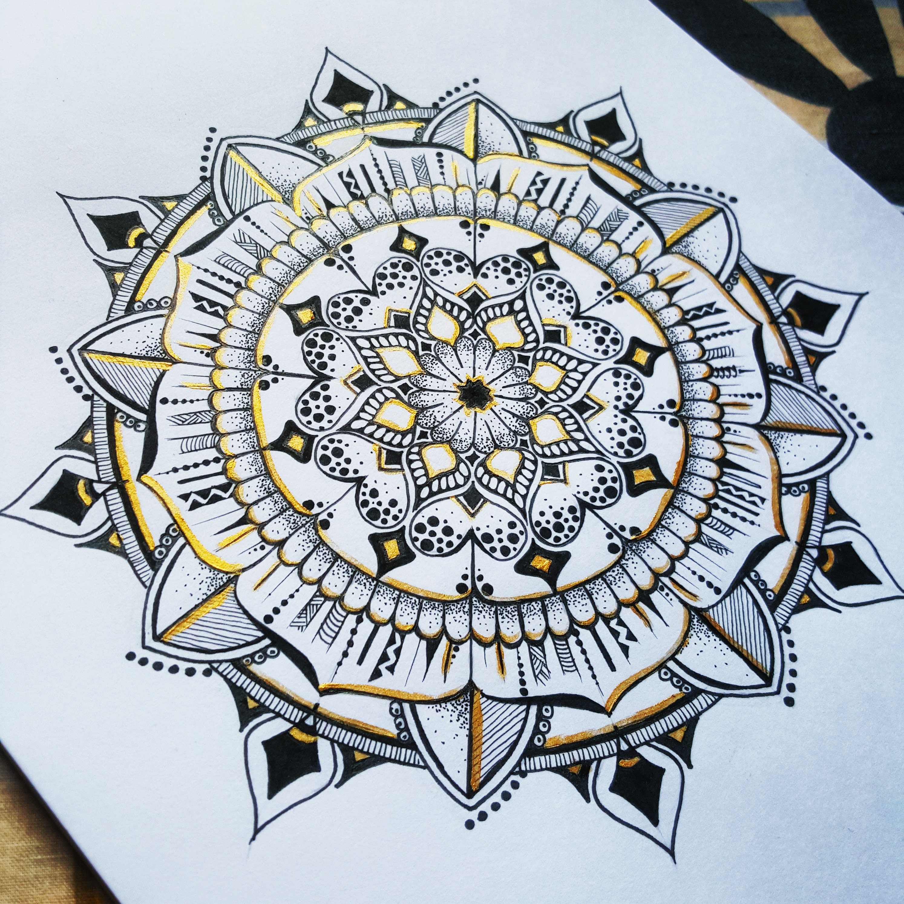 Draw Mandalas Zentangles And Similiar Art Forms By Awwaas Fiverr