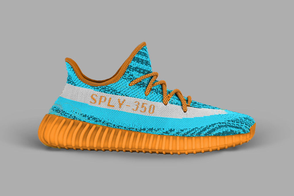 custom yeezys in photoshop by Cainerson354