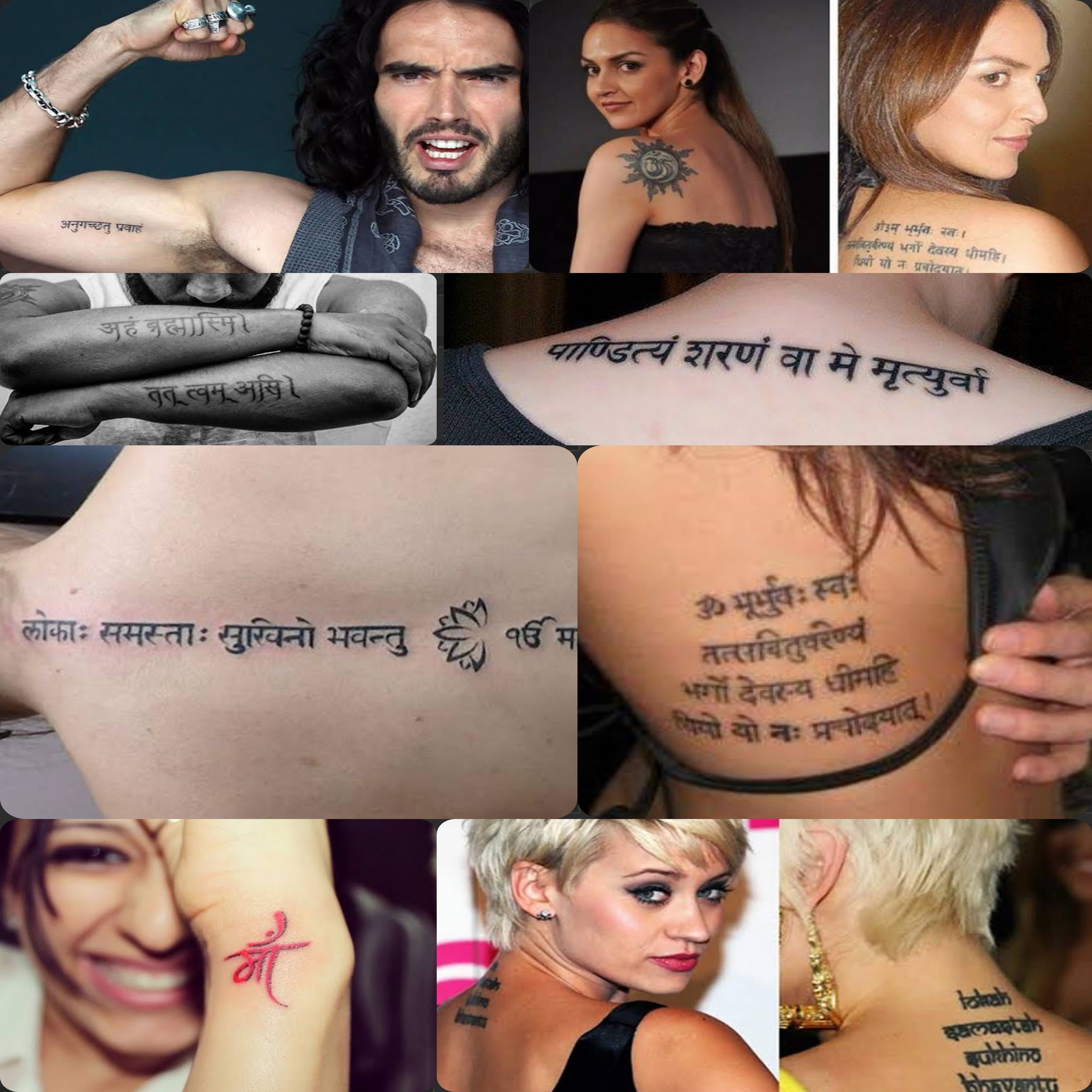10 Iconic Hollywood Celebrities With Indian tattoos  Awesome India