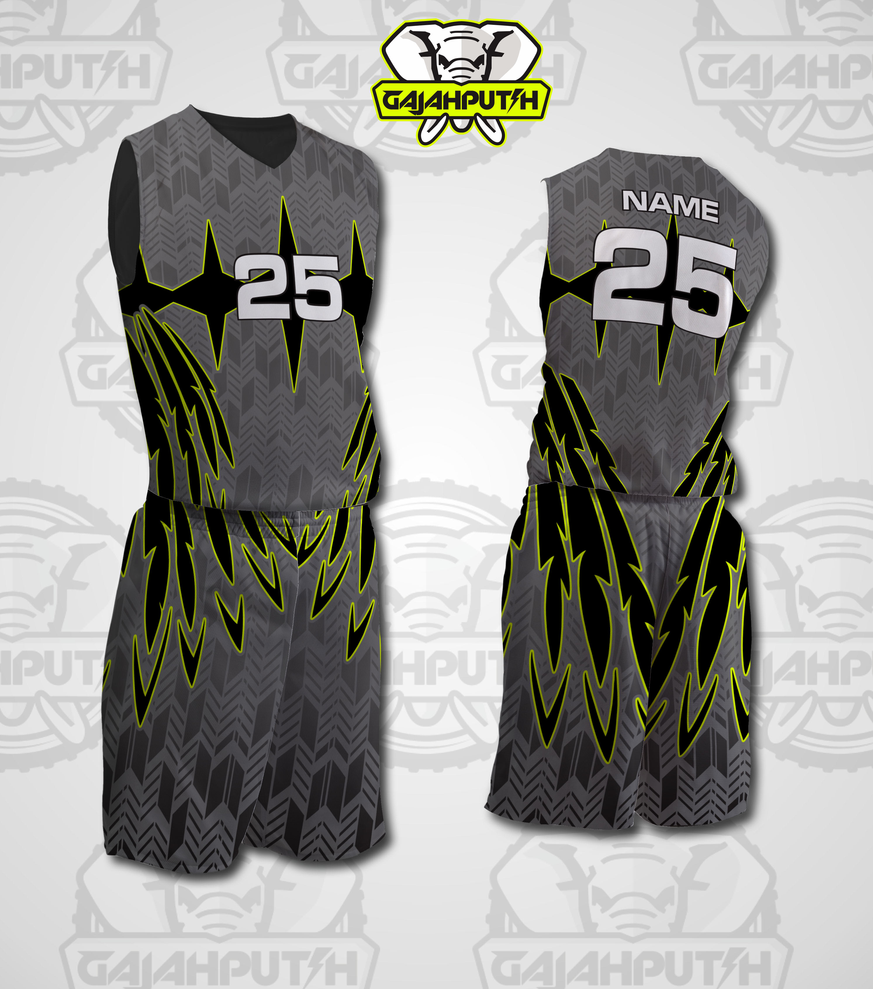 jersey design gray