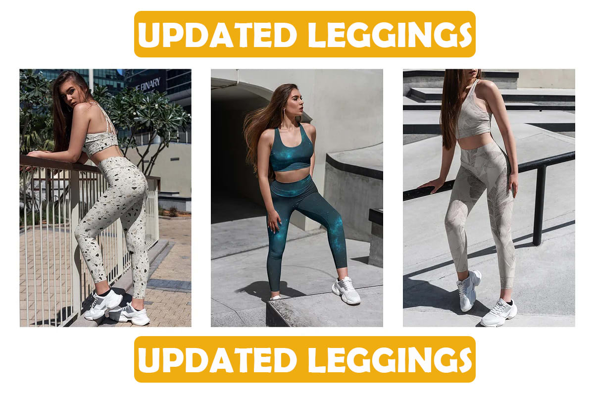 Put your logo on yoga leggings or fitness leggings by