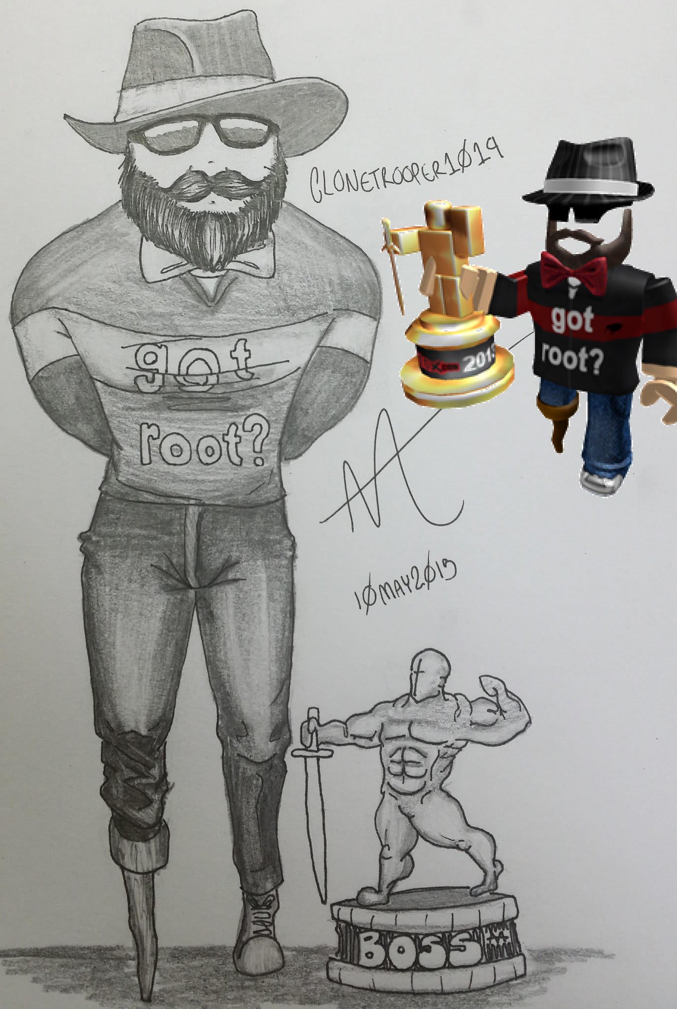 draw your roblox character by mrkgob - draw you your roblox profile by mrroasty