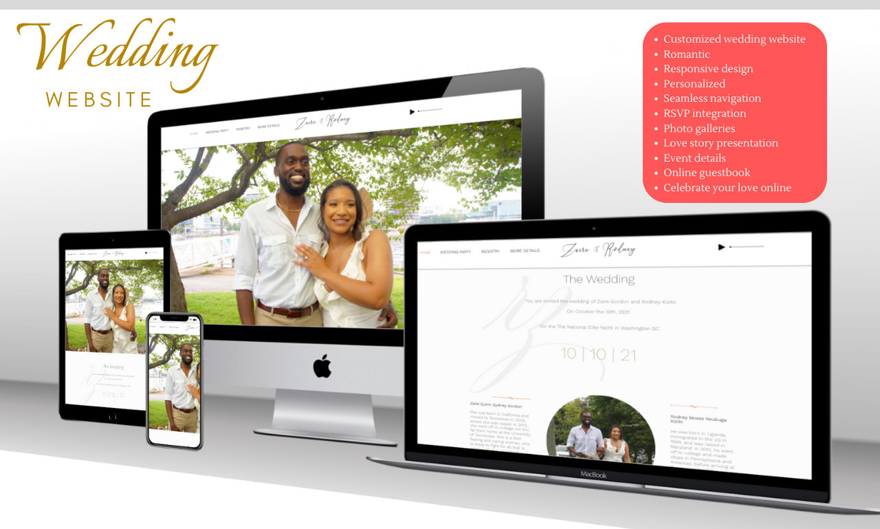 Wedding sites clearance online