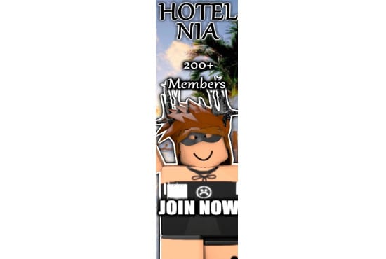 Make Any Roblox Gfx For You By Nikkogfx Fiverr - roblox hotel ad