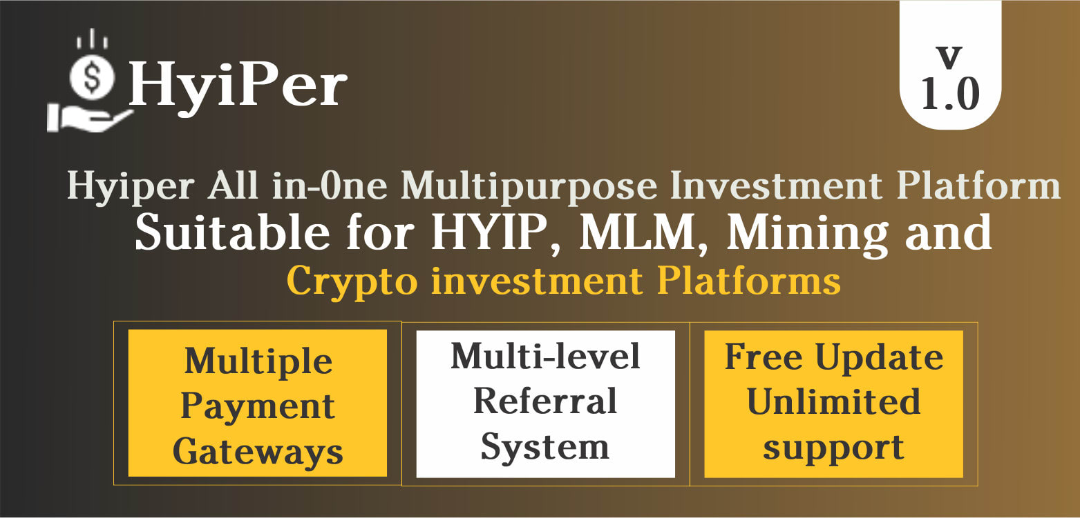Send you hiyp investment or mlm or mmm script by Evanschijioke | Fiverr