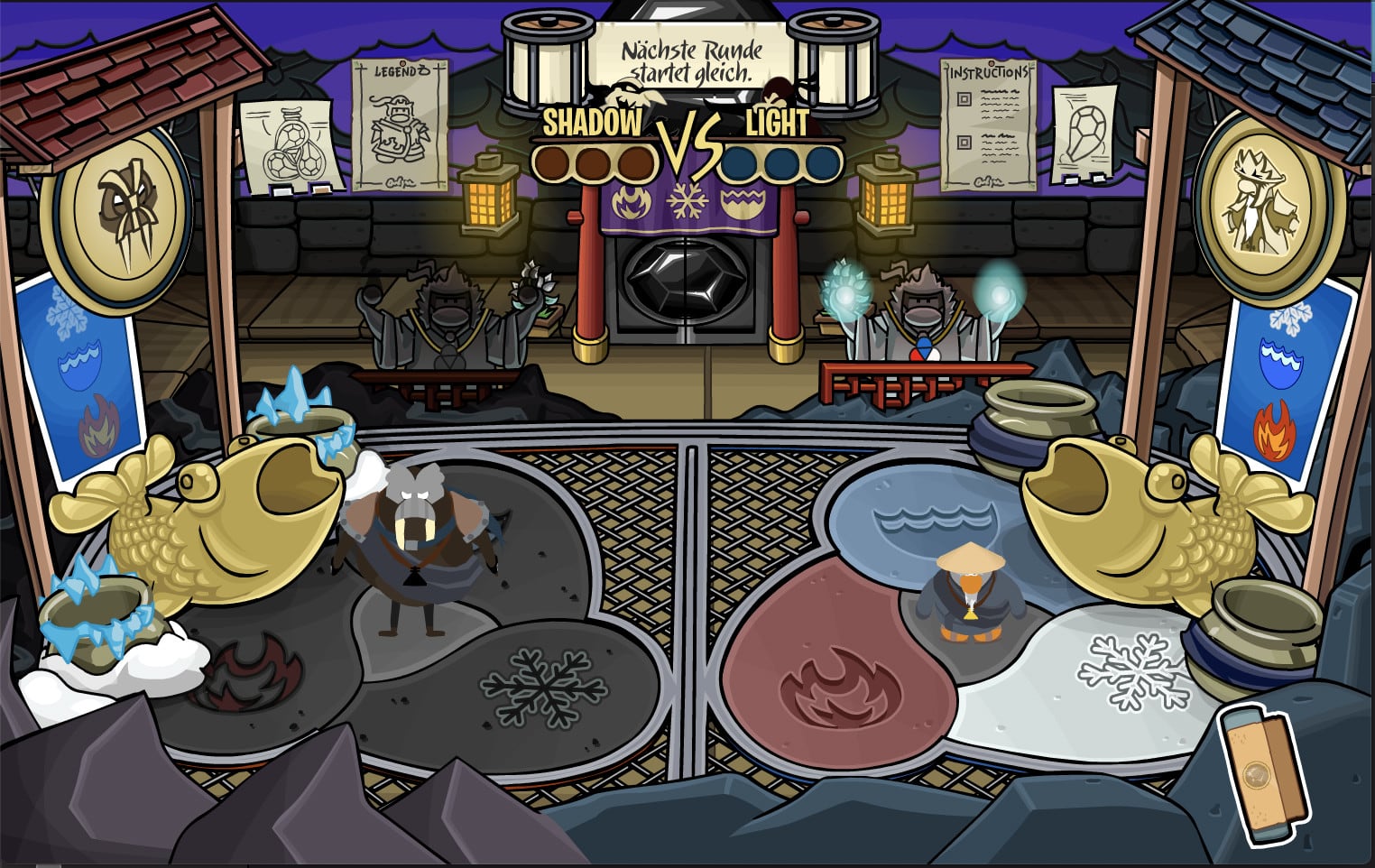 Penglyfe is a AS2 clubpenguin server with many custom rooms & items. We  just added a brand new custom room called the Grand Courtroom. This room  can be used as a meeting