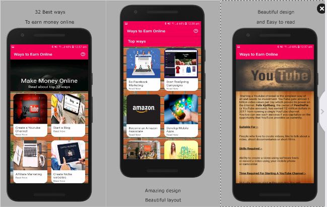 design mobile app ui ux android prototype for you by hamitech fiverr