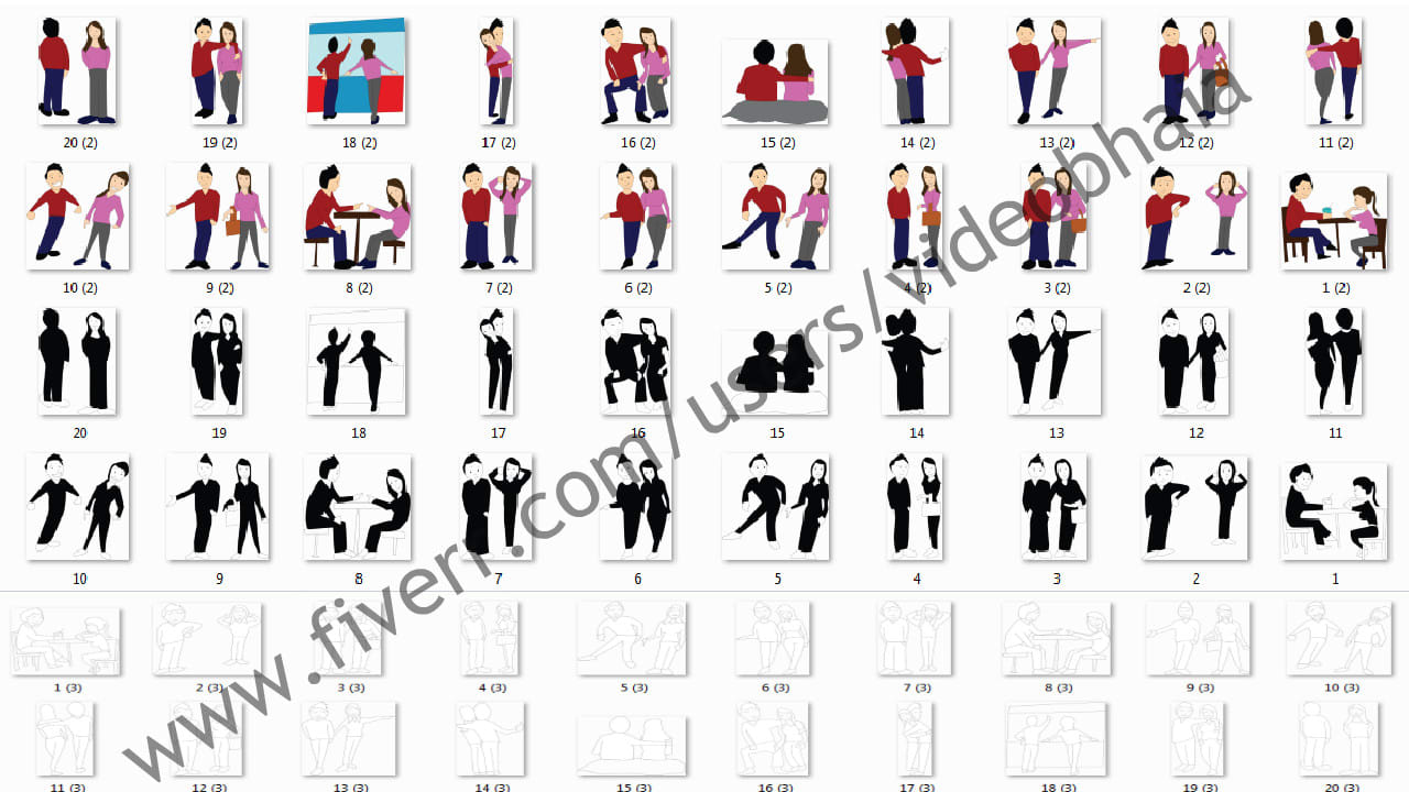 Give You 1 50 000 Svg Image Pack For Whiteboard Animation By Anshul1211 Fiverr