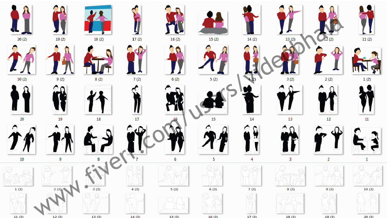 Give You 1 50 000 Svg Image Pack For Whiteboard Animation By Anshul1211