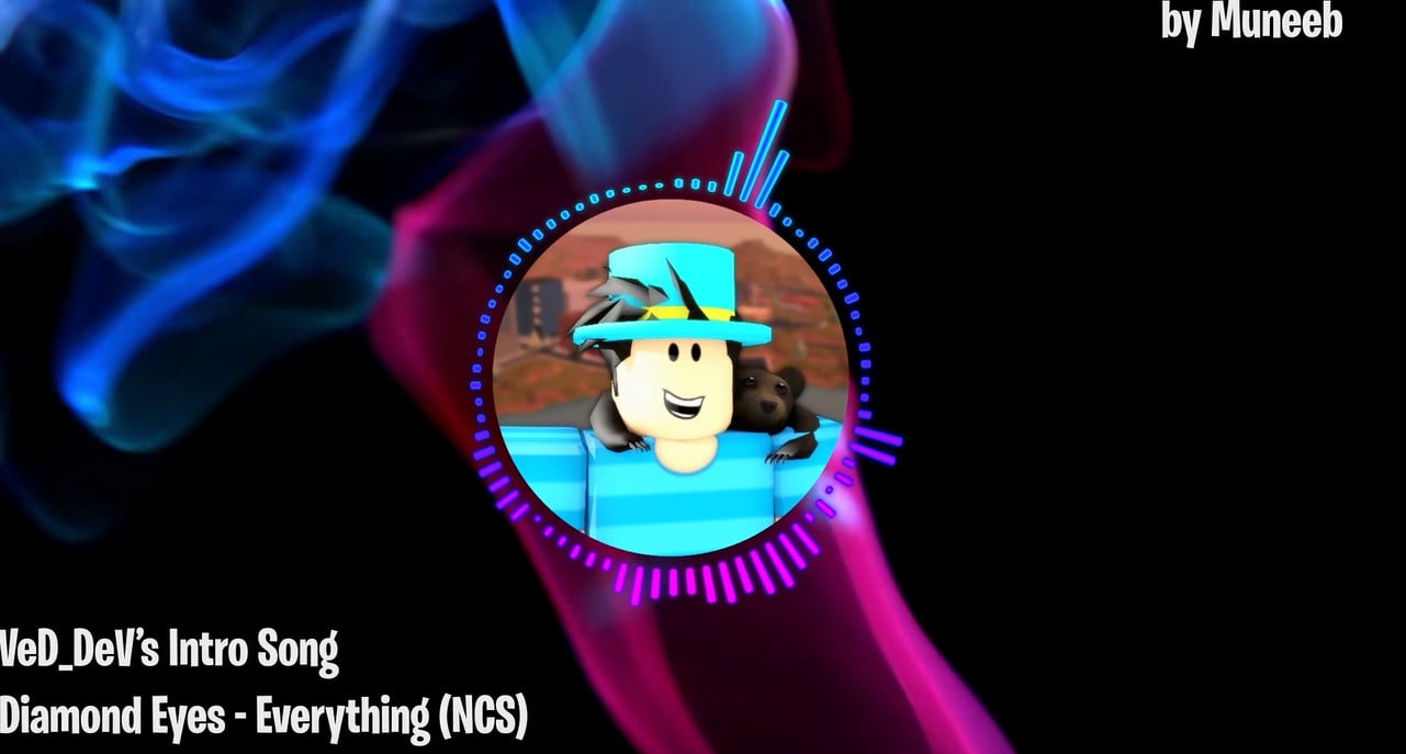 Make You An Audio Spectrum With Custom Music And Image By Muneebparwazmp - diamond eyes everything ncs release roblox id roblox music