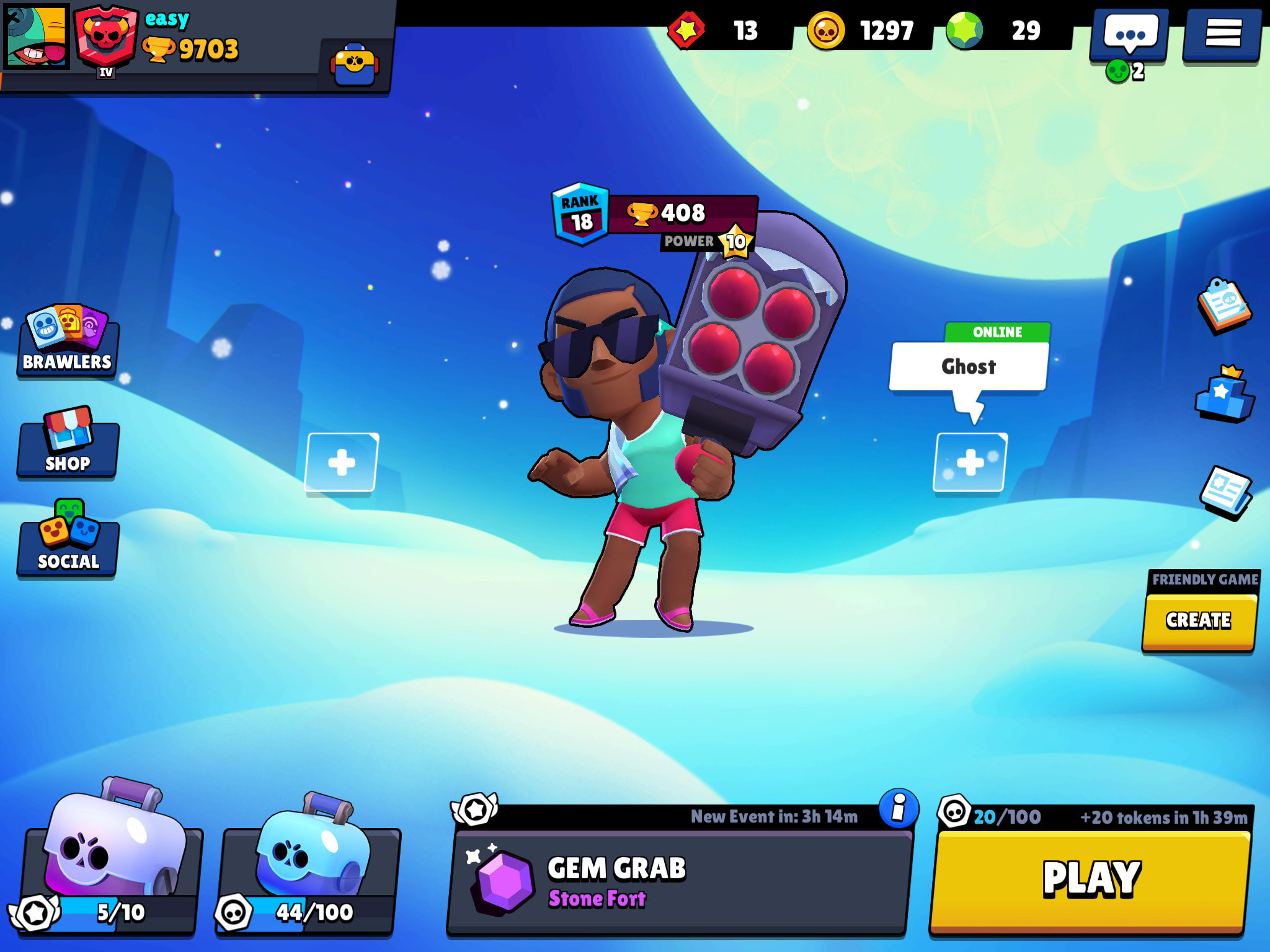 Get A Maxed Out Brawl Stars Account Through Supercell Id By Stabledonkey Fiverr - where is brawl stars out