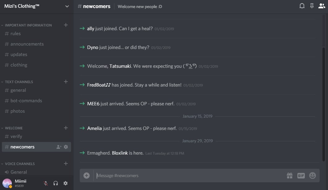 Set Up Your Discord Server By Mimimc0856