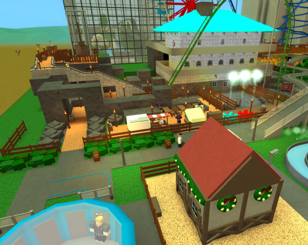 Live Building Roblox Theme Park Tycoon 2 Youtube - roblox theme park designs