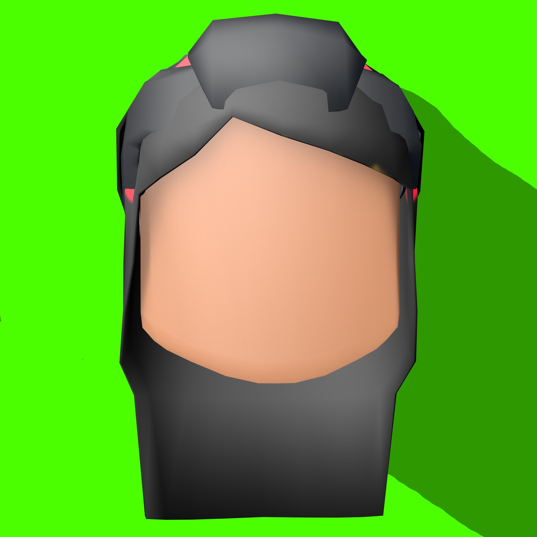 design you a roblox shadow head logo 3d and 2d