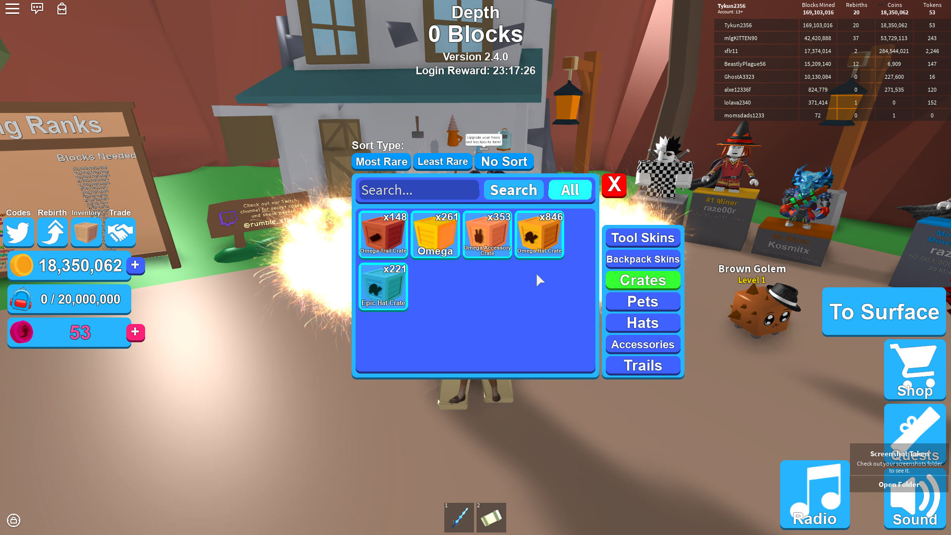 Sell Roblox Mining Simulator Items By Tykun20 Fiverr - how do you sell items in roblox