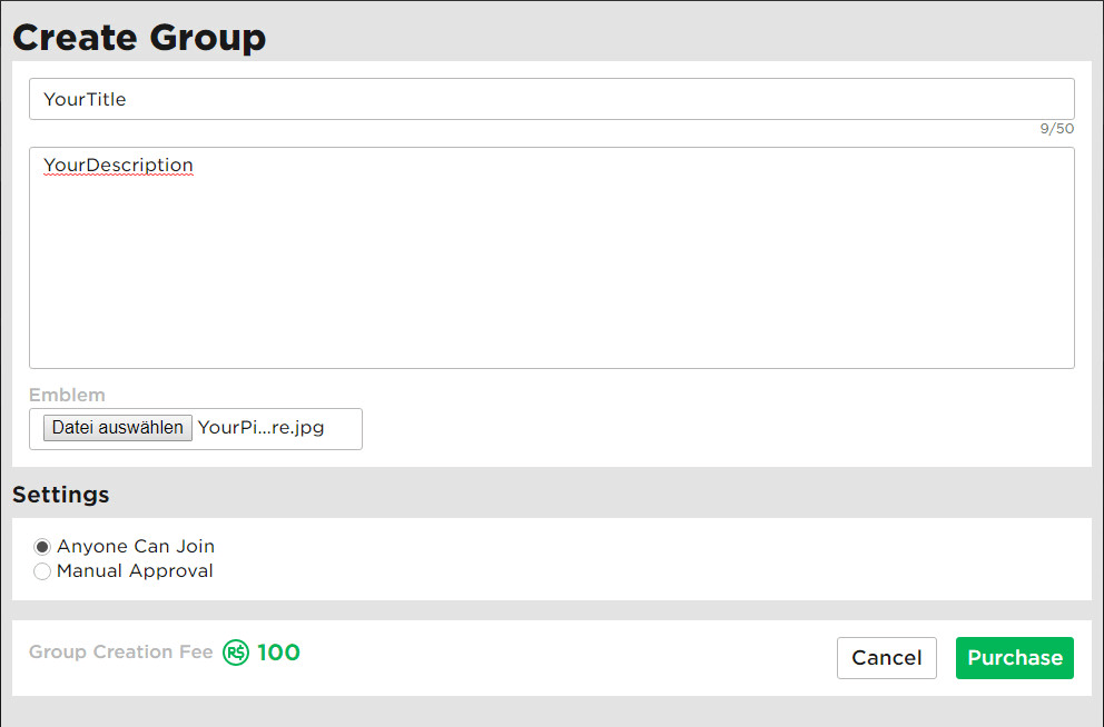 Buy A Roblox Group For You By Jokerfacehd