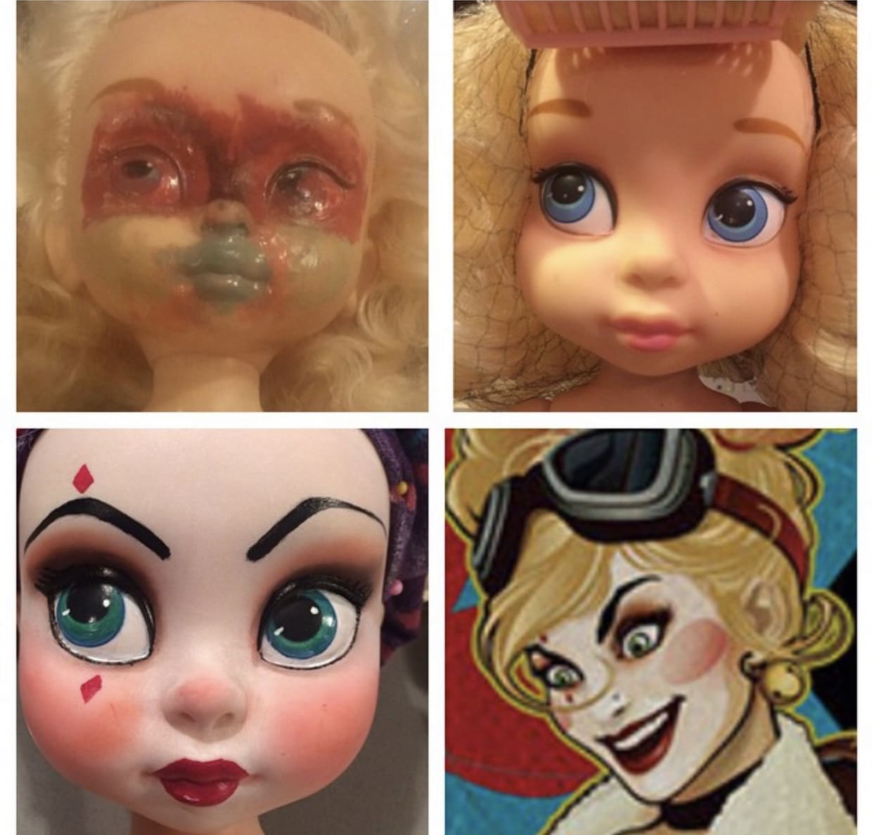 restoring old dolls