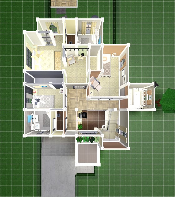 Build The Best And Very Detailed House By Fiestyfina - roblox bloxburg house floor plans