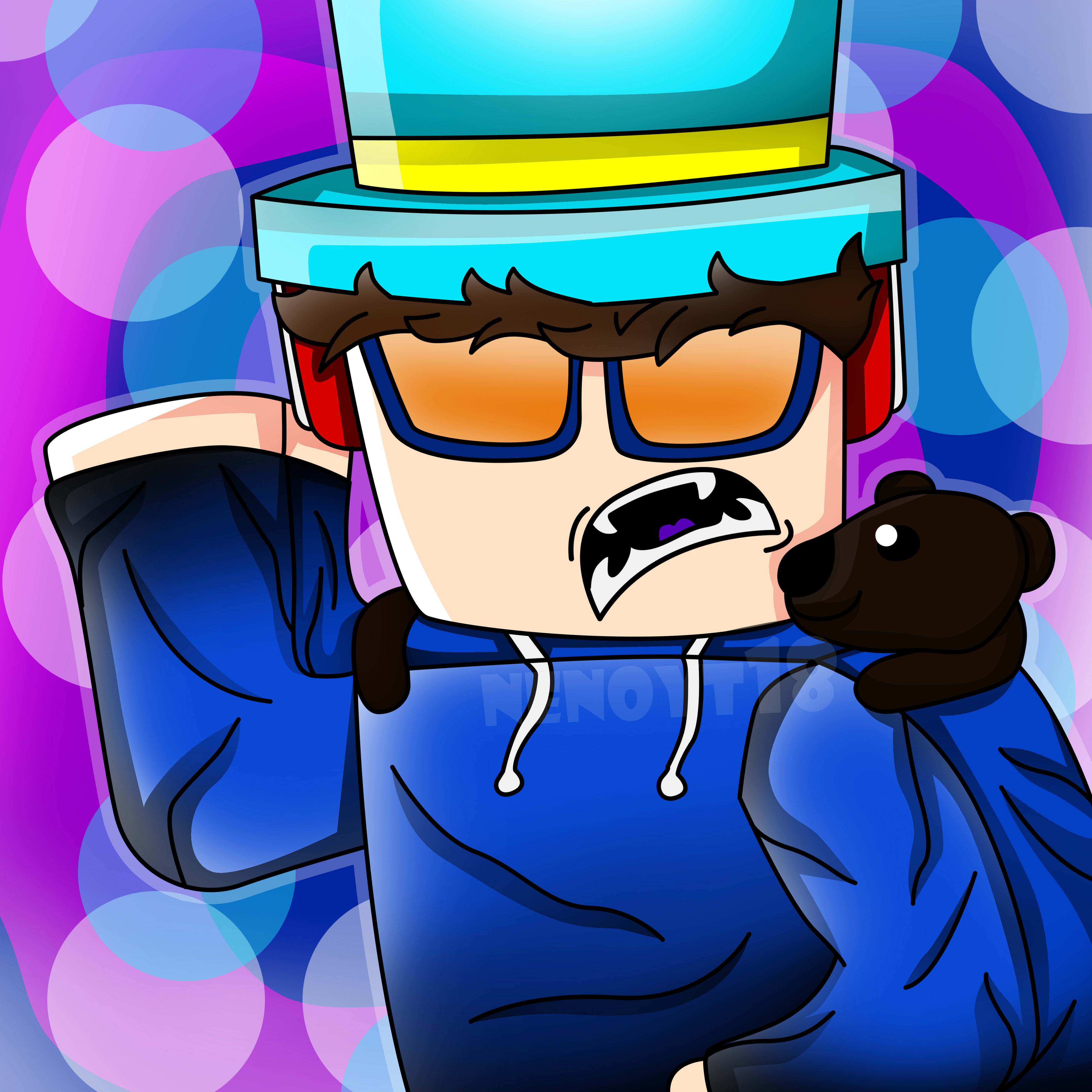 Design A New Style Digital Art Of Your Roblox Character By Nenoyt18 Fiverr - roblox character portraits
