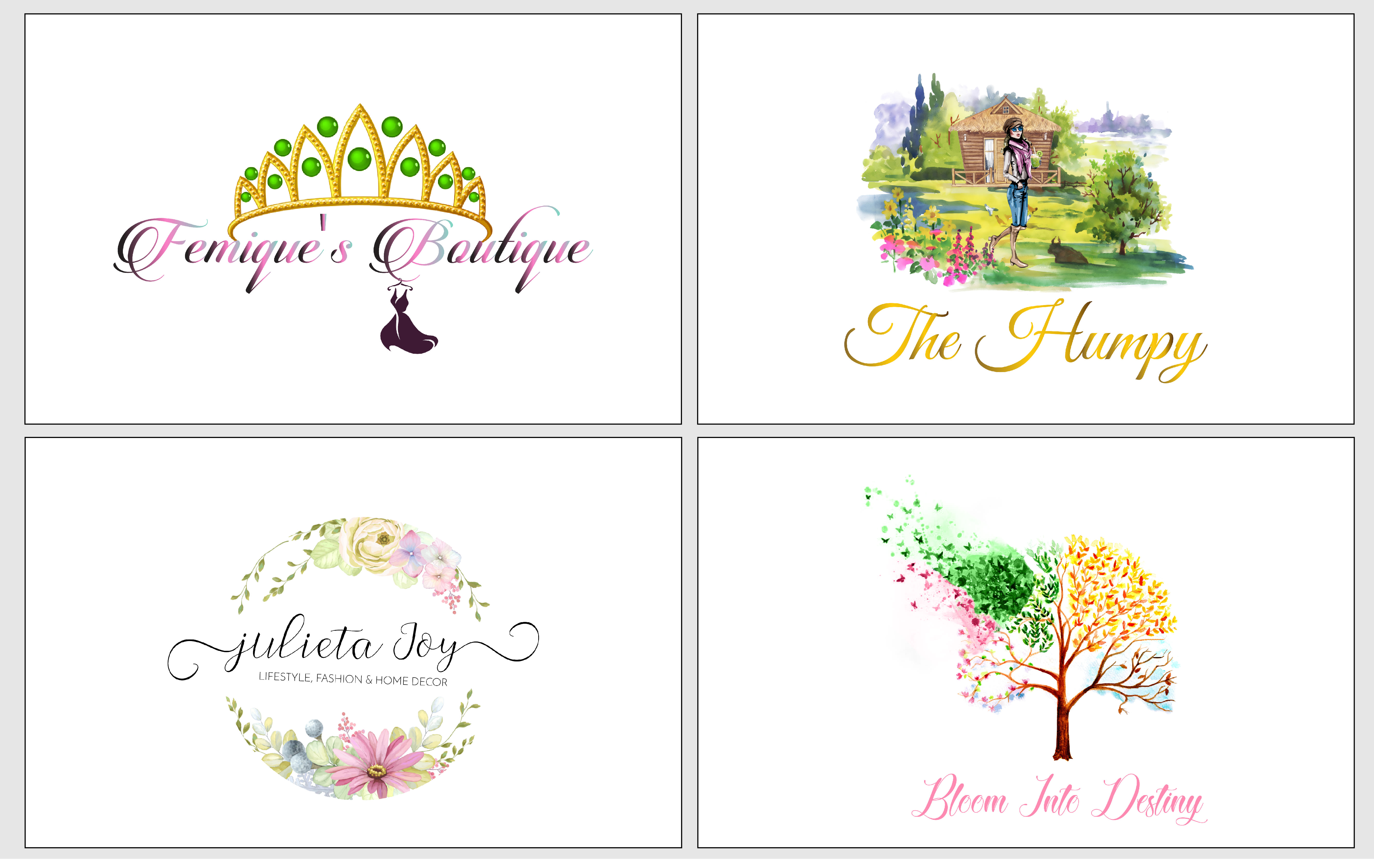 Do Creative Watercolor Logo Design By Graphics Group