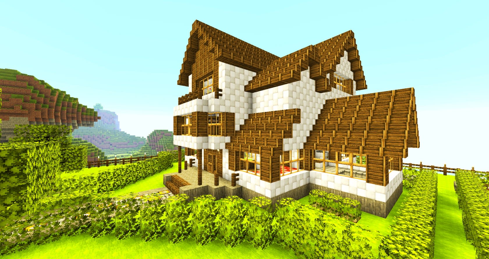 Build you an amazing house in minecraft by Martiino