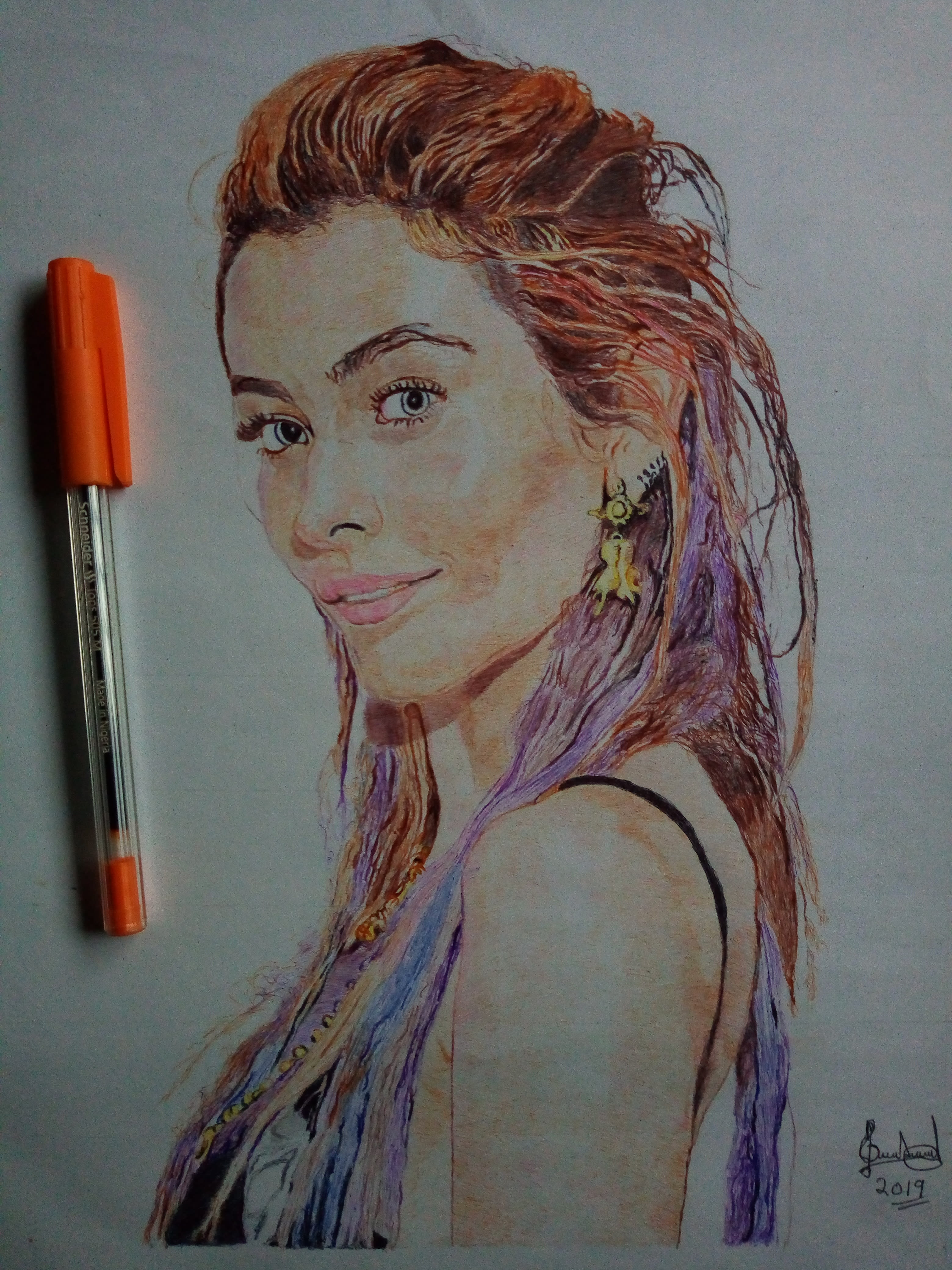 35+ Color Ballpoint Pen Drawing Pictures