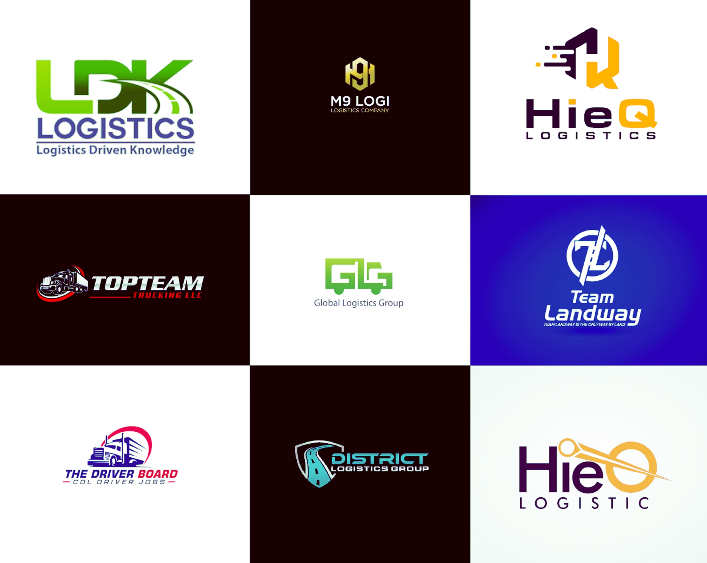 Logo Maker Modern Transport Company Logo / Browse the best trucking