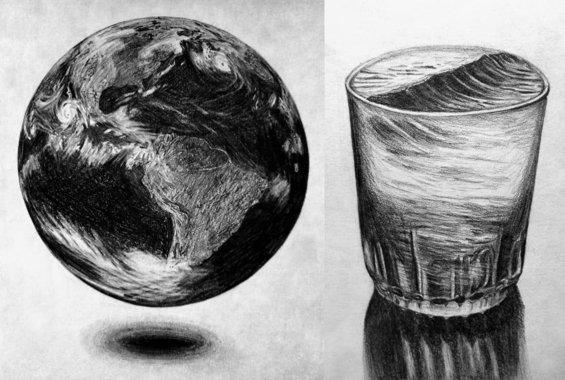 prompthunt: the earth, pencil sketch, globe earth drawing sketch png