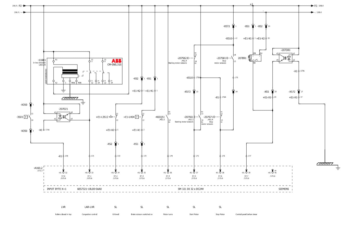 service to convert electrical drawings elcad to eplan