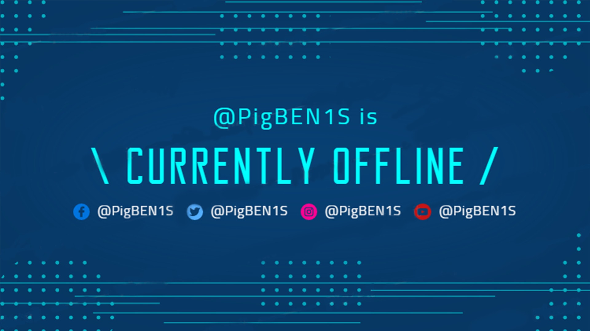 Create An Offline Banner For Your Twitch Or Mixer By Lil Profit
