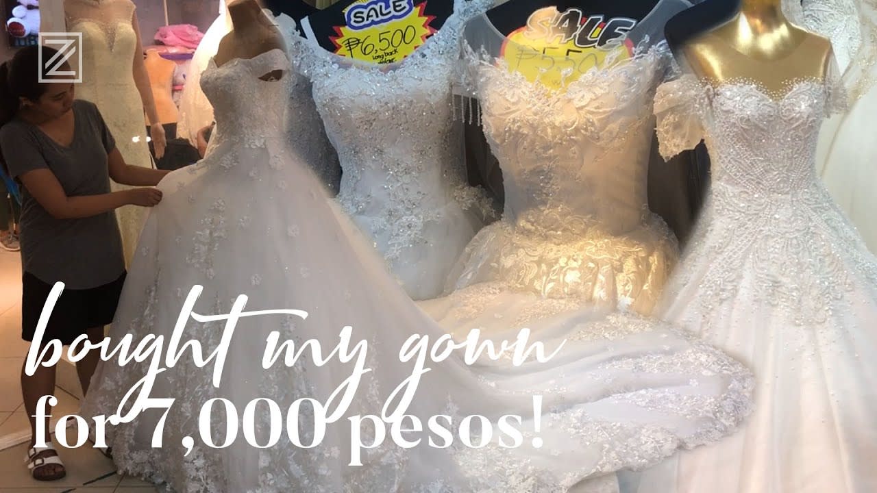 For rent gown in divisoria shop