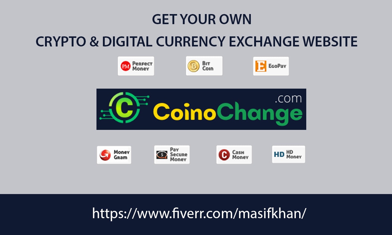 Create crypto currency exchange website in php laravel by Masifkhan | Fiverr