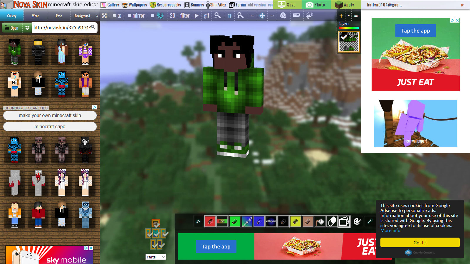 Custom Skins How To Download Skins On Minecraft Switch Texture