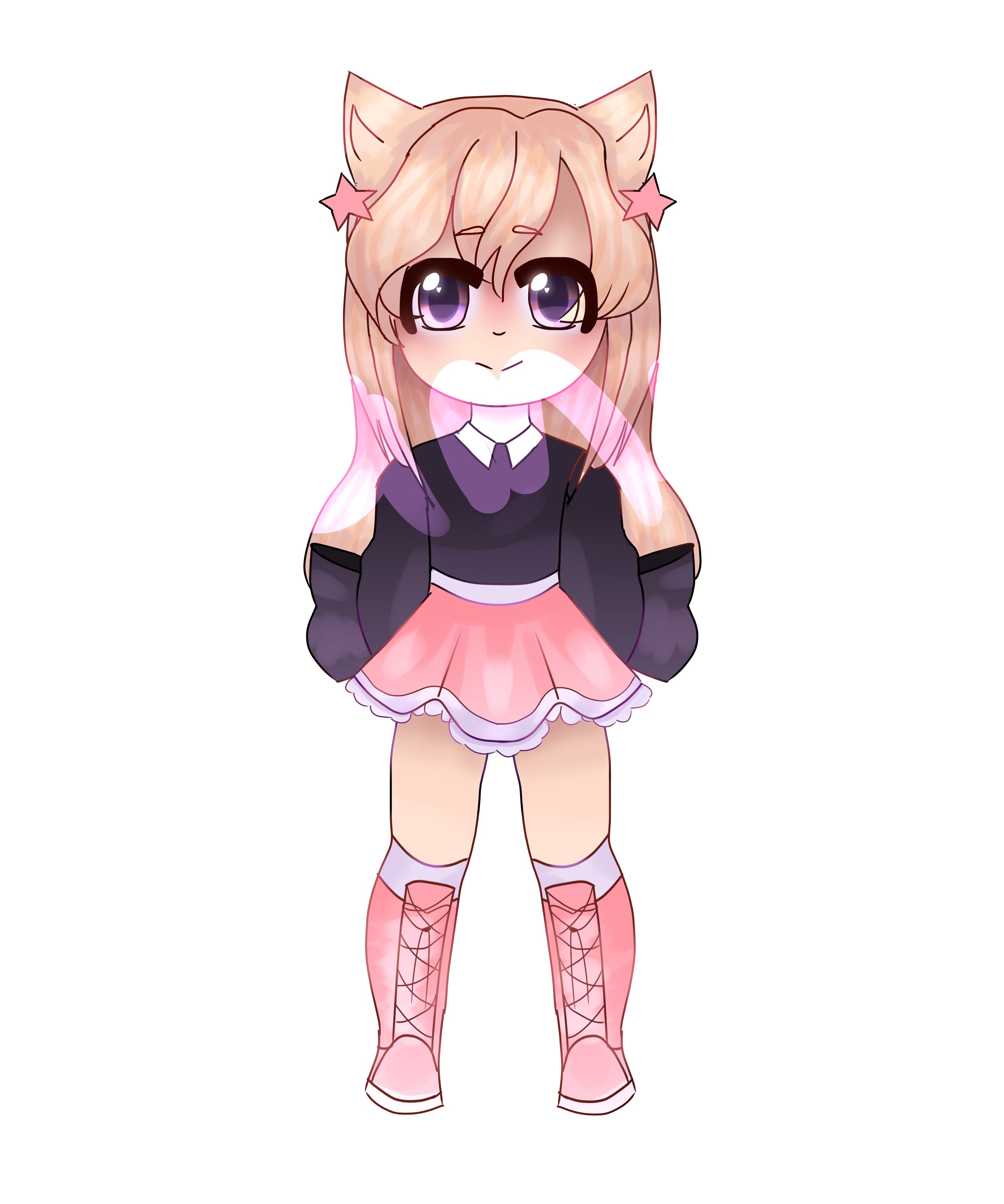 Make A Gacha Life Edit For You Or Draw Your Oc This Style By Saltypumpkin1 Fiverr