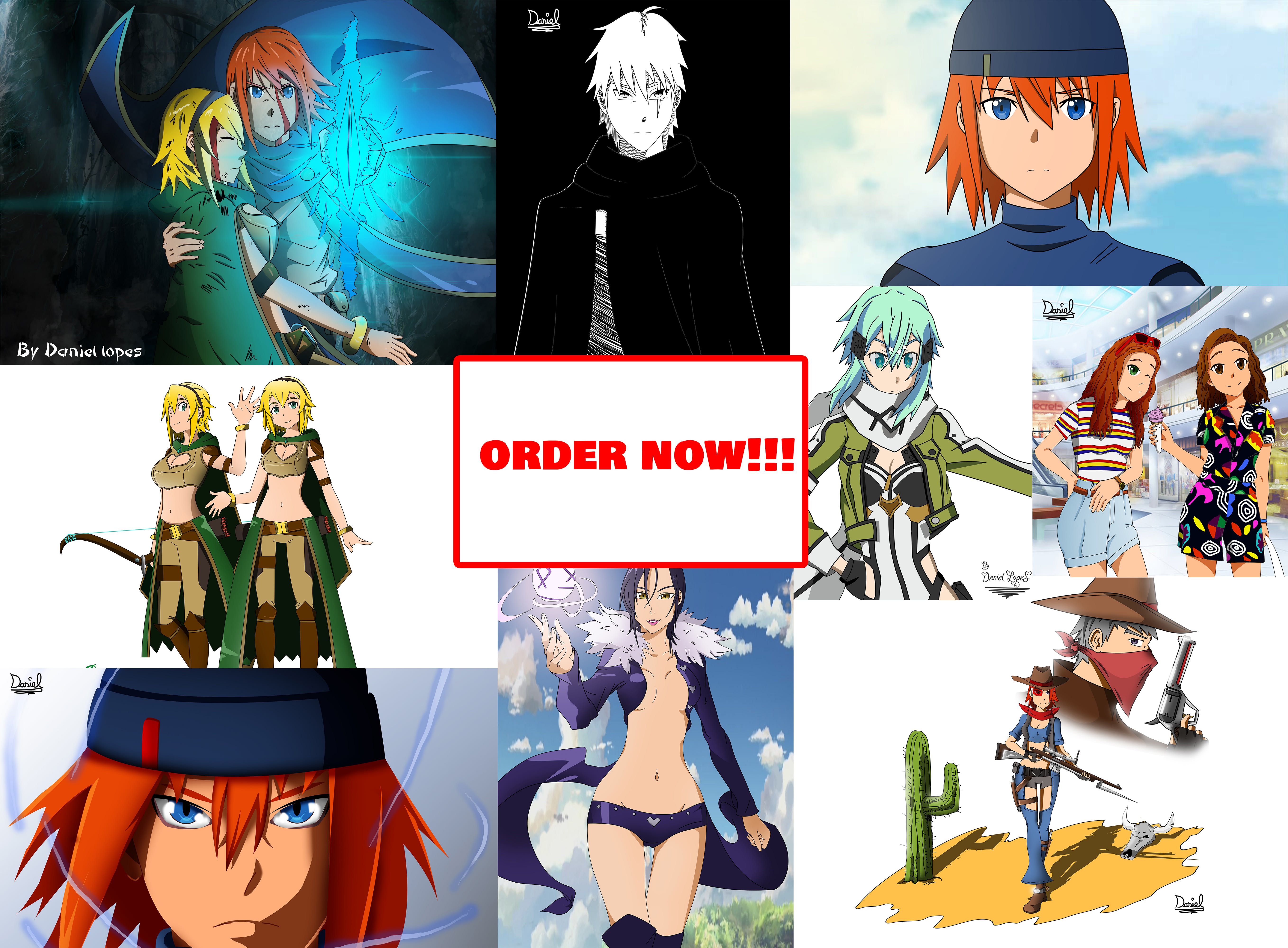 Draw Any Anime Manga Illustration By Danieldesigner Draw Any Anime Manga Illustration By Danieldesigner