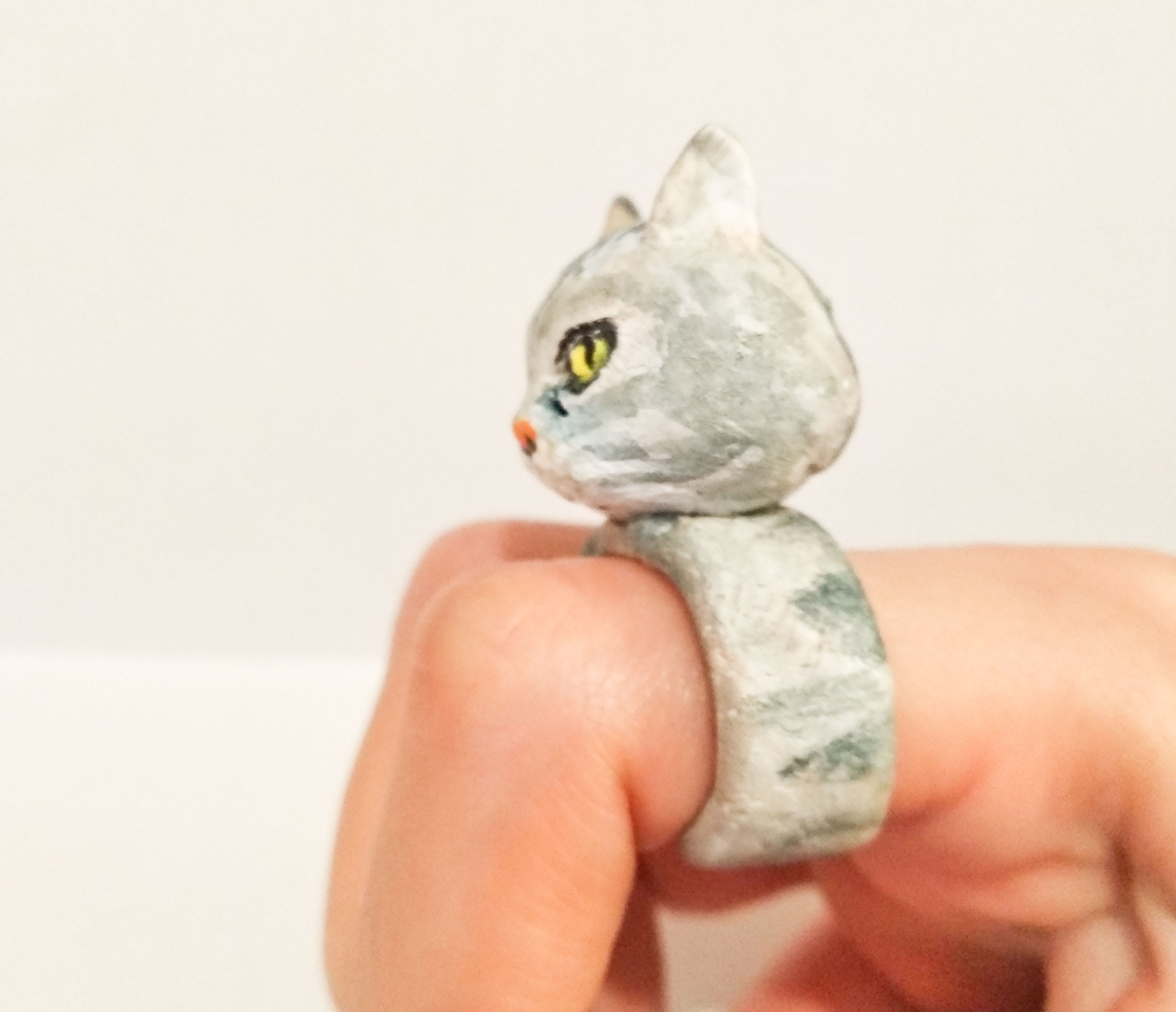 Cute Animal Clay Rings Make You An Animal Or Pet Ring With Air