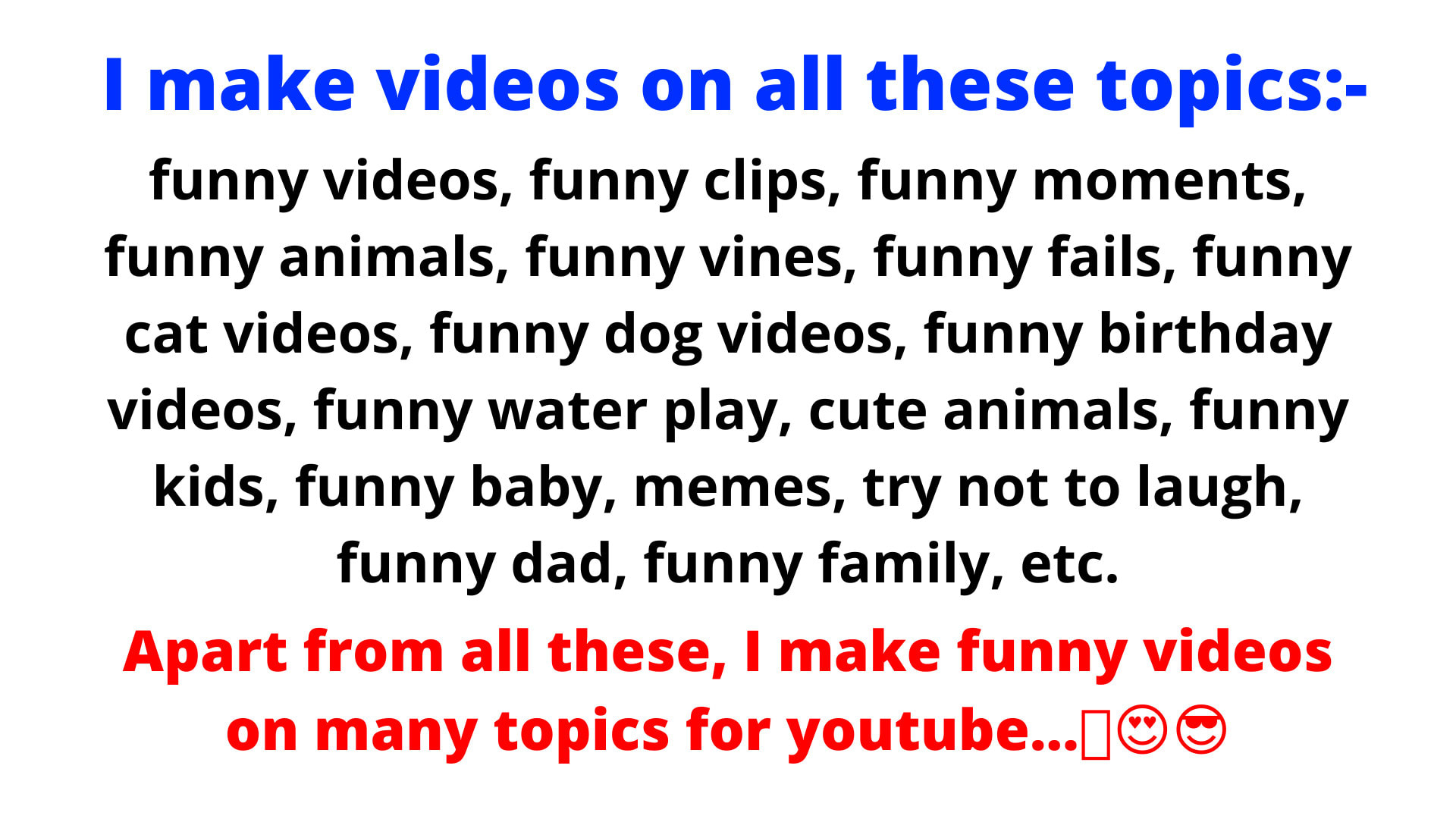 Make funny videos for your youtube channel by Makemylogobro | Fiverr