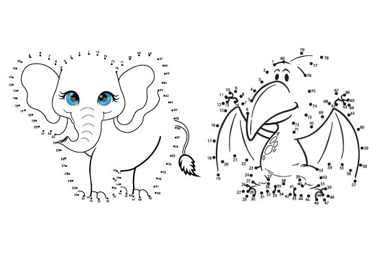 Create Animals Dot To Dot Book For Kids By Ahmed Bech Fiverr