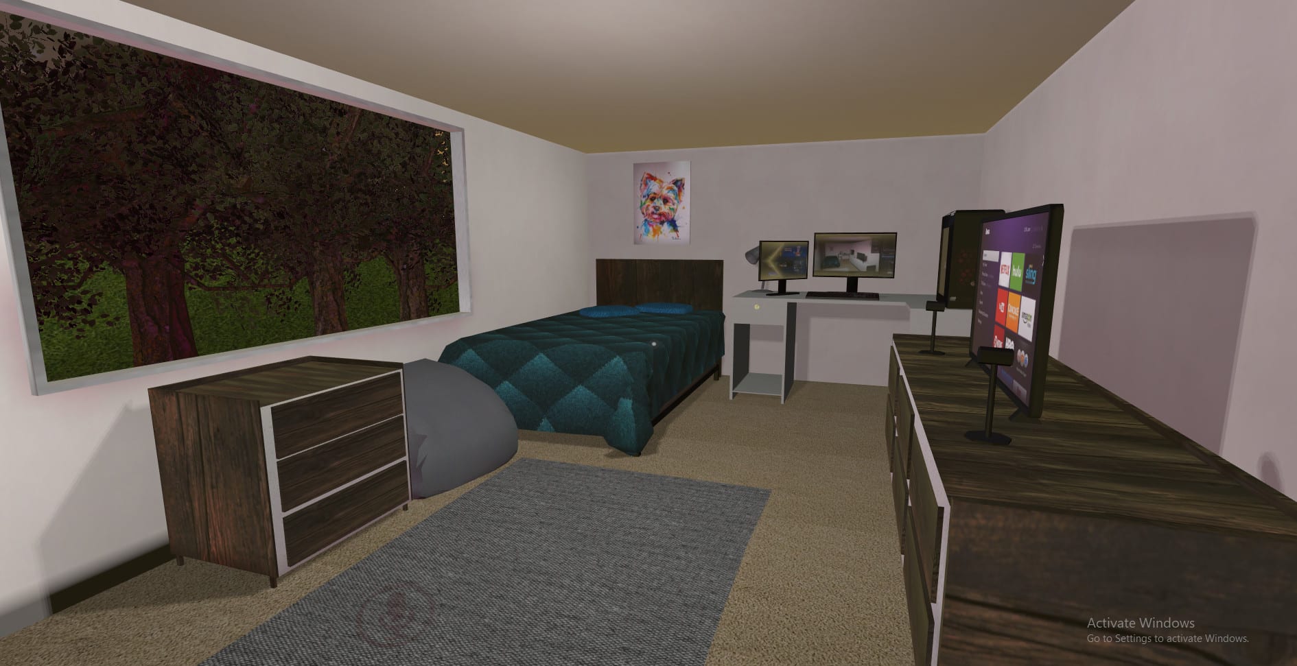 Make a vrchat home world for you by Xampere | Fiverr