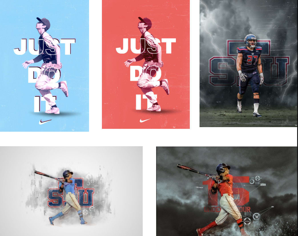 Create sports edits of athletes by Jacoblyn