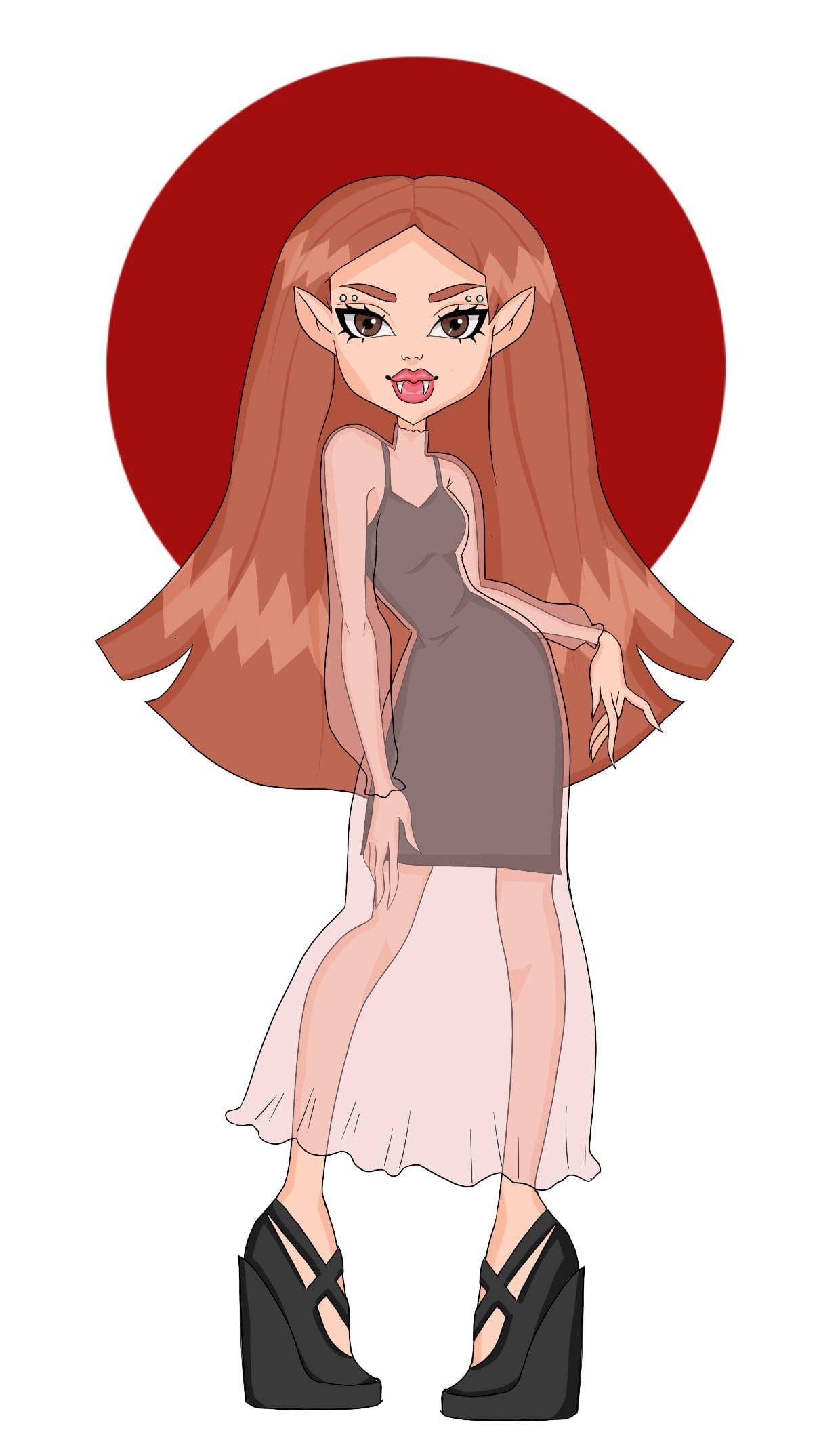 Draw you as a monster high cartoon character by Nicolehobert | Fiverr